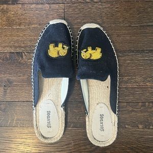 Soludos beaded elephant slip-ons size 8.5